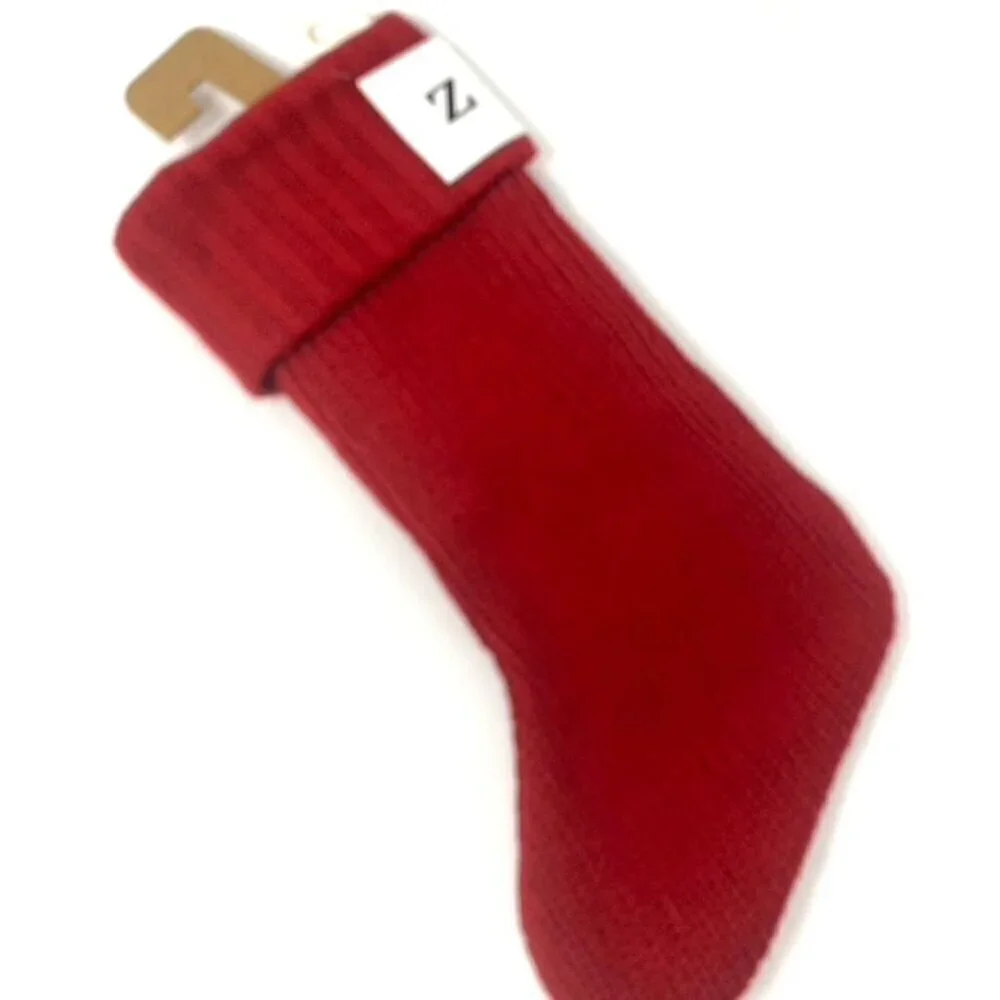 Target Wondershop Z Knit Monogram Christmas Stocking Red Wondershop™: 20